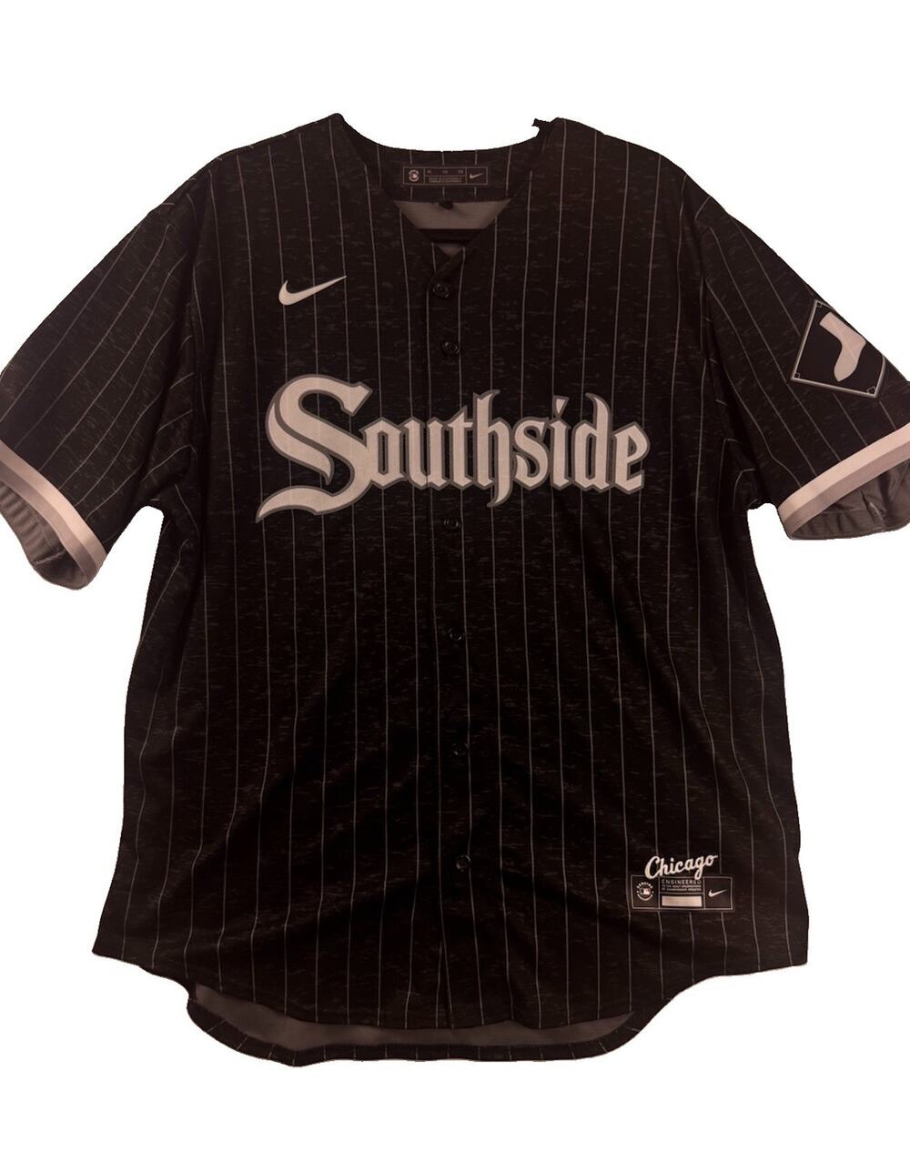 Chicago White Sox City Connect Jersey Moncada #10 Southside Black XL